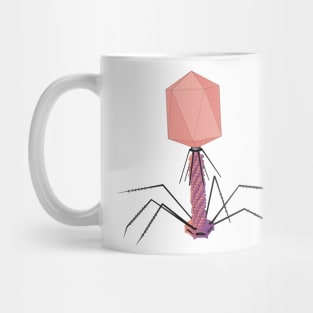 Bacteriophage Virus Bacteria Killer Science Molecular Biology Mug